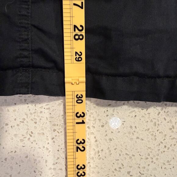 Torrid Navy Blue Utility Jacket Knit Sleeves Hooded Women 2 Outerwear Comfy Fall - Picture 10 of 10